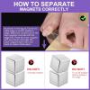image40x40x20mm Super Strong Neodymium Block Magnet N52 Permanent Magnet Disc The Worlds Strongest and Most Powerful Rare Earth Magnets  One Piece252525mm 2P