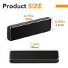 imageDIYMAG 12 Pack Strong Neodymium Bar MagnetsBlack Powerful Rare Earth Magnets Heavy Duty Metal Neodymium Magnet with DoubleSided Adhesive for Fridge Kitchen DIY Craft and Office Science 40x10x5mmBlack