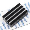 imageDIYMAG 12 Pack Strong Neodymium Bar MagnetsBlack Powerful Rare Earth Magnets Heavy Duty Metal Neodymium Magnet with DoubleSided Adhesive for Fridge Kitchen DIY Craft and Office Science 40x10x5mmBlack