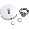 imageDIYMAG 2Pack 270 lbs123 KG Pulling Force Powerful Fishing Magnetswith Countersunk Hole Eyebolt Diameter 188 inch48 mm for Retrieving in River and Magnetic Fishing60mm