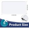 imageDIYMAG 2Pcs Blank Car Magnets24x17 Inch Car Door Magnets Set Signs Rounded Corners Flexible Magnetic Bumper Sticker to Advertise Cover Logo Prevent Cars Scratches Dents24x124P