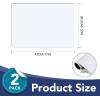 imageDIYMAG 2Pcs Blank Car Magnets24x17 Inch Car Door Magnets Set Signs Rounded Corners Flexible Magnetic Bumper Sticker to Advertise Cover Logo Prevent Cars Scratches Dents17x122P