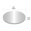 imageDIYMAG 4 Pack Strong Magnets with Double Sided Adhesive 126quot x 012quot Round Permanent Powerful Neodymium Disc Rare Earth Magnet for Fridge Classroom DIY Building Scientific Craft and OfficeSilver