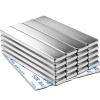 imageDIYMAG 4 Pack Strong Neodymium Bar Magnets Powerful Rare Earth Magnetic Heavy Duty Metal Magnet with DoubleSided Adhesive for Fridge Kitchen DIY Craft and Office Science 40x10x5mmSilver