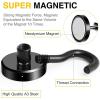 imageDIYMAG 6 Packs Magnetic Hooks150 Lb Heavy Duty Neodymium Magnets for Refrigerator Strong Cruise Ship Essentials Hook for Hanging Magnetics Hanger for Grill80lbs8P