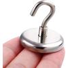 imageDIYMAG 6 Packs Magnetic Hooks150 Lb Heavy Duty Neodymium Magnets for Refrigerator Strong Cruise Ship Essentials Hook for Hanging Magnetics Hanger for Grill118lbs6P