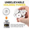 imageDIYMAG 6Pcs Neodymium Round Base Cup Magnet 40LBS Strong Rare Earth Magnets with Heavy Duty Countersunk Hole and Stainless Screws for Refrigerator Magnets Office Craft 079 x 02 inch SilverSilver