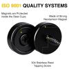 imageDIYMAG 6Pcs Neodymium Round Base Cup Magnet 40LBS Strong Rare Earth Magnets with Heavy Duty Countersunk Hole and Stainless Screws for Refrigerator Magnets Office Craft 079 x 02 inch SilverBlack