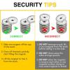 imageDIYMAG 6Pcs Neodymium Round Base Cup MagnetStrong Rare Earth Magnets with Heavy Duty Countersunk Hole and Stainless Screws for Refrigerator Magnets Office Craft 142 inch Blacksilver