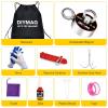 imageDIYMAG Fishing Magnet Kit 800 LBs Strong Double Side Neodymium Fishing Magnets Kit with Case Carring Bag Magnetic Pickup Tool for Yard Nails and Retrieving in RiverDouble Sided With Bag