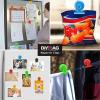 imageDIYMAG Fridge MagnetRefrigerator Magnetic Clips Heavy Duty Strong Fridge MagnetsWhiteboardOffice LockerClassroom14PCS