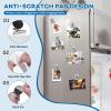 imageDIYMAG Hanging Photo Magnetic Clips 20 Pack Fridge Magnets Heavy Duty Holder Party Graduation Collage Picture Display DIY Clip for Refrigerator Home Whiteboard Office Locker Classroom SilverSilver20p
