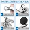 imageDIYMAG Hanging Photo Magnetic Clips 20 Pack Fridge Magnets Heavy Duty Holder Party Graduation Collage Picture Display DIY Clip for Refrigerator Home Whiteboard Office Locker Classroom SilverSilver20p