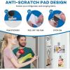 imageDIYMAG Hanging Photo Magnetic Clips 20 Pack Fridge Magnets Heavy Duty Holder Party Graduation Collage Picture Display DIY Clip for Refrigerator Home Whiteboard Office Locker Classroom SilverSilver20p