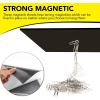 imageDIYMAG Magnetic Adhesive Sheets 8quot x 10quot 25 Pack Magnetics Sheet with Adhesives Backing Flexible Magnet for Crafts Photos and Die Storage Easy Peel and Stick to Cut into Any Size4 x 6