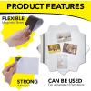 imageDIYMAG Magnetic Adhesive Sheets 8quot x 10quot 25 Pack Magnetics Sheet with Adhesives Backing Flexible Magnet for Crafts Photos and Die Storage Easy Peel and Stick to Cut into Any Size4 x 6