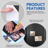 imageDIYMAG Magnetic Adhesive Sheets 8quot x 10quot 25 Pack Magnetics Sheet with Adhesives Backing Flexible Magnet for Crafts Photos and Die Storage Easy Peel and Stick to Cut into Any Size8 x 10