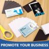 imageDIYMAG Magnetic Adhesive Sheets 8quot x 10quot 25 Pack Magnetics Sheet with Adhesives Backing Flexible Magnet for Crafts Photos and Die Storage Easy Peel and Stick to Cut into Any Size35 x 2