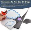 imageDIYMAG Magnetic Adhesive Sheets 8quot x 10quot 25 Pack Magnetics Sheet with Adhesives Backing Flexible Magnet for Crafts Photos and Die Storage Easy Peel and Stick to Cut into Any Size8 x 10