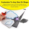 imageDIYMAG Magnetic Adhesive Sheets 8quot x 10quot 25 Pack Magnetics Sheet with Adhesives Backing Flexible Magnet for Crafts Photos and Die Storage Easy Peel and Stick to Cut into Any Size4 x 6
