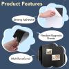 imageDIYMAG Magnetic Adhesive Sheets 8quot x 10quot 25 Pack Magnetics Sheet with Adhesives Backing Flexible Magnet for Crafts Photos and Die Storage Easy Peel and Stick to Cut into Any Size8 x 10