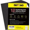 imageDIYMAG Magnetic Adhesive Sheets 8quot x 10quot 25 Pack Magnetics Sheet with Adhesives Backing Flexible Magnet for Crafts Photos and Die Storage Easy Peel and Stick to Cut into Any Size8 x 10