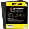 imageDIYMAG Magnetic Adhesive Sheets 8quot x 10quot 25 Pack Magnetics Sheet with Adhesives Backing Flexible Magnet for Crafts Photos and Die Storage Easy Peel and Stick to Cut into Any Size8 x 10