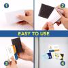 imageDIYMAG Magnetic Adhesive Sheets 8quot x 10quot 25 Pack Magnetics Sheet with Adhesives Backing Flexible Magnet for Crafts Photos and Die Storage Easy Peel and Stick to Cut into Any Size35 x 2