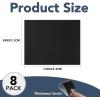 imageDIYMAG Magnetic Adhesive Sheets 8quot x 10quot 25 Pack Magnetics Sheet with Adhesives Backing Flexible Magnet for Crafts Photos and Die Storage Easy Peel and Stick to Cut into Any Size8 x 10