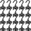 imageDIYMAG Magnetic Hooks 30lbs Magnet Hook 2025 Cruise Cabin Ship Essentials Heavy Duty Strong Magnets Refrigerator Fridge Hanging for Classroom Beach Vacation Kitchen Grills Home 60 PackBlack