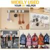 imageDIYMAG Magnetic Hooks 30lbs Magnet Hook 2025 Cruise Cabin Ship Essentials Heavy Duty Strong Magnets Refrigerator Fridge Hanging for Classroom Beach Vacation Kitchen Grills Home 60 PackSilver