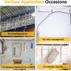 imageDIYMAG Magnetic Hooks 30lbs Magnet Hook 2025 Cruise Cabin Ship Essentials Heavy Duty Strong Magnets Refrigerator Fridge Hanging for Classroom Beach Vacation Kitchen Grills Home 60 PackSilver