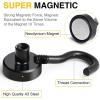 imageDIYMAG Magnetic Hooks 30lbs Magnet Hook 2025 Cruise Cabin Ship Essentials Heavy Duty Strong Magnets Refrigerator Fridge Hanging for Classroom Beach Vacation Kitchen Grills Home 60 PackBlack