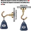 imageDIYMAG Magnetic Hooks 30lbs Magnet Hook 2025 Cruise Cabin Ship Essentials Heavy Duty Strong Magnets Refrigerator Fridge Hanging for Classroom Beach Vacation Kitchen Grills Home 60 PackYellow
