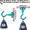 imageDIYMAG Magnetic Hooks 30lbs Magnet Hook 2025 Cruise Cabin Ship Essentials Heavy Duty Strong Magnets Refrigerator Fridge Hanging for Classroom Beach Vacation Kitchen Grills Home 60 PackGreen