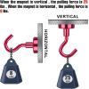 imageDIYMAG Magnetic Hooks 30lbs Magnet Hook 2025 Cruise Cabin Ship Essentials Heavy Duty Strong Magnets Refrigerator Fridge Hanging for Classroom Beach Vacation Kitchen Grills Home 60 PackRed