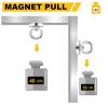 imageDIYMAG Magnetic Hooks 60 lbs27 KG Pulling Force Rare Earth Magnetic Hooks with Countersunk Hole Eyebolt for Home Kitchen Workplace Office and Garage 10 Packs40lbs Magnetic Hooks6P