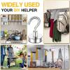 imageDIYMAG Magnetic Hooks for Hanging Cubicle Accessories 30lbs 2025 Cruise Cabin Ship Essentials N52 Magnetic Hook Heavy Duty Strong Magnets Fridge for Classroom Beach Kitchen Grills 10 Pack Black10Pack 30Lbs
