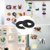imageDIYMAG Magnetic Tape 10 Feet x 12 Inch 1 Roll Strong Magnetic Strip with Self Adhesive Flexible Magnet Tape Rolls for Lightweight Craft DIY Projects Whiteboards and Fridge Organization3Roll30Ft