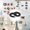 imageDIYMAG Magnetic Tape 10 Feet x 12 Inch 1 Roll Strong Magnetic Strip with Self Adhesive Flexible Magnet Tape Rolls for Lightweight Craft DIY Projects Whiteboards and Fridge Organization2Roll20Ft