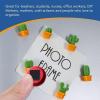 imageDIYMAG Magnets with Adhesive Backing 300Pcs 08 x 004inch Round Small Magnetic Dots Stickers for Classroom Crafts Strong Magnetic Tape Sheets Easy Peel and Stick for Whiteboard Fridge110P08x008