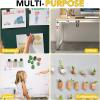 imageDIYMAG Magnets with Adhesive Backing 300Pcs 08 x 004inch Round Small Magnetic Dots Stickers for Classroom Crafts Strong Magnetic Tape Sheets Easy Peel and Stick for Whiteboard Fridge300PSquare