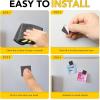 imageDIYMAG Magnets with Adhesive Backing 300Pcs 08 x 004inch Round Small Magnetic Dots Stickers for Classroom Crafts Strong Magnetic Tape Sheets Easy Peel and Stick for Whiteboard Fridge300PSquare