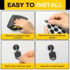 imageDIYMAG Magnets with Adhesive Backing300Pcs Adhesives Magnet Squares for Whiteboard Crafts Small Magnetics Tape Magnetic Sheets Magnetism Strips Stickers for Classroom Refrigerator 08 x 004inch300PRound