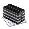 imageDIYMAG Neodymium Magnets Strip Heavy Duty Rectangular Magnet for Crafts Tool Storage Fridge DIY Office039quot x 019quot x 007quot Pack of 120Black