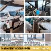 imageDIYMAG Outdoor Hooks for Hanging String Lights White Magnetic Hooks Strong 30lbs Hanging Party Light Wall Cable 2025 Cruise Cabin Ship Essentials Heavy Duty Strong Magnets for Outside Grill 6PCSSilver