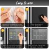 imageDIYMAG Planning Pads 4Pack Acrylic Magnetic Dry Erase Calendar for Fridge Clear Skylight Calendar Set 2025 Magnetic Weekly Monthly Daily Memo Planner Board for Refrigerator with 6 Colors MarkersTransparen