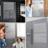 imageDIYMAG Planning Pads 4Pack Acrylic Magnetic Dry Erase Calendar for Fridge Clear Skylight Calendar Set 2025 Magnetic Weekly Monthly Daily Memo Planner Board for Refrigerator with 6 Colors MarkersTransparen