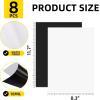 imageDIYMAG Printable Magnetic Sheets 15Pcs 85 x 11 Inch Flexible Magnet Sheets Matte Non Adhesive Magnetic Paper for Inkjet Printer Photo DIY Crafts83x117inch