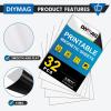 imageDIYMAG Printable Magnetic Sheets 15Pcs 85 x 11 Inch Flexible Magnet Sheets Matte Non Adhesive Magnetic Paper for Inkjet Printer Photo DIY Crafts85 x 11 Inch